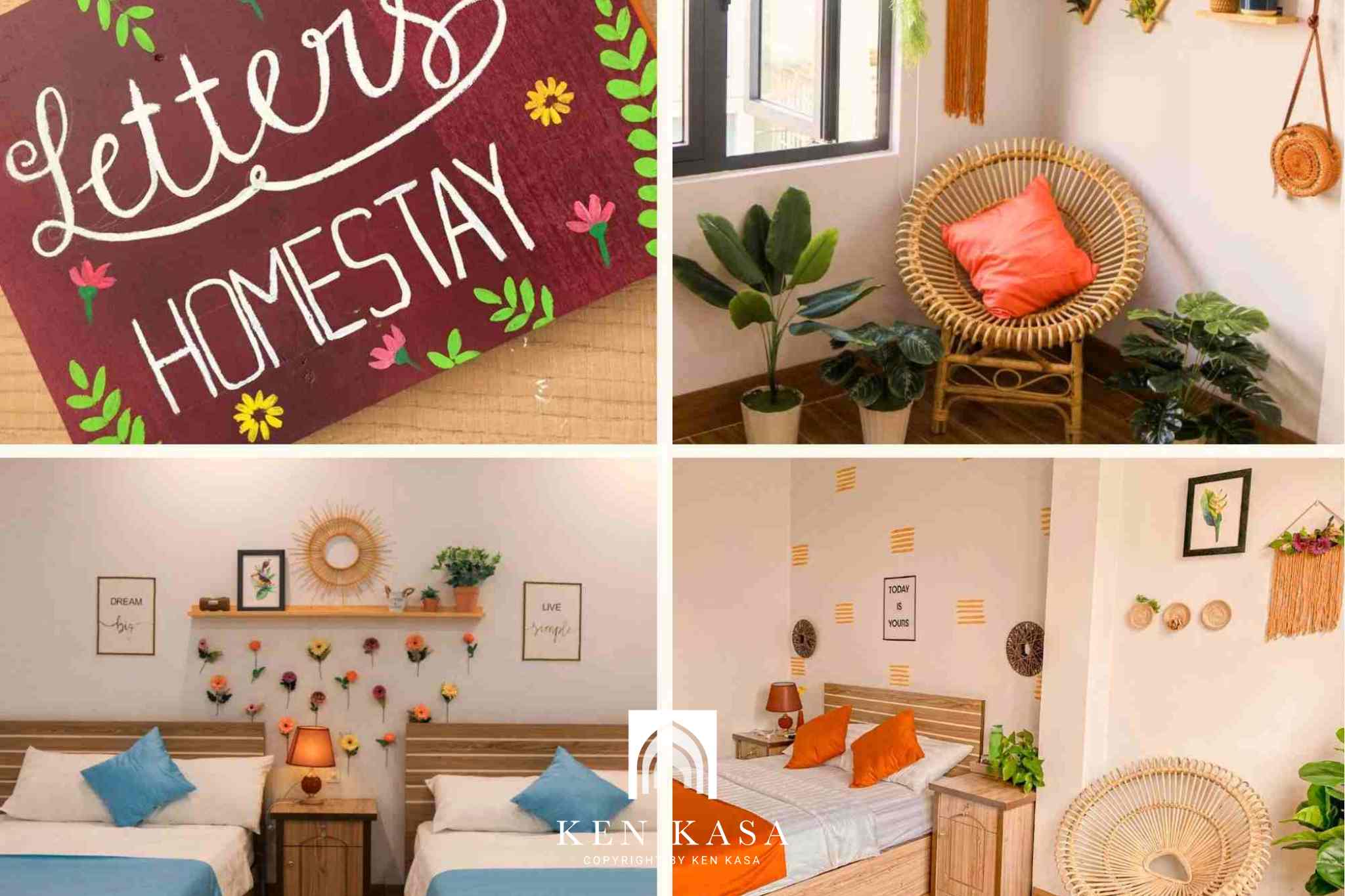 Mẫu nhà homestay độc đáo letters homestay phú yên 